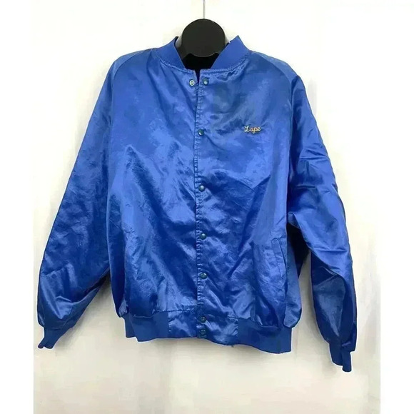 VTG Blue Nylon Bomber Jacket XXXL City of Goodyear USA Arizona Police - Picture 1 of 14
